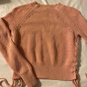 Joie sweater with lace up sides